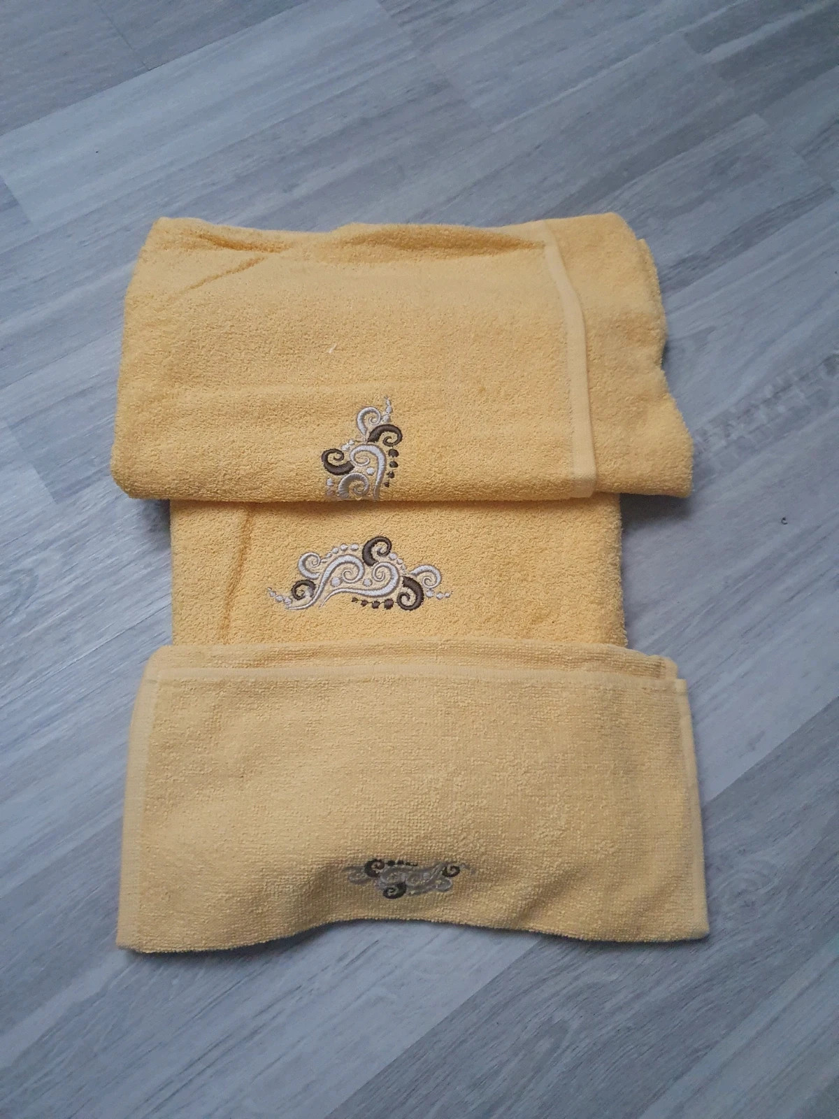 Zestaw 3 nowych ręczników
