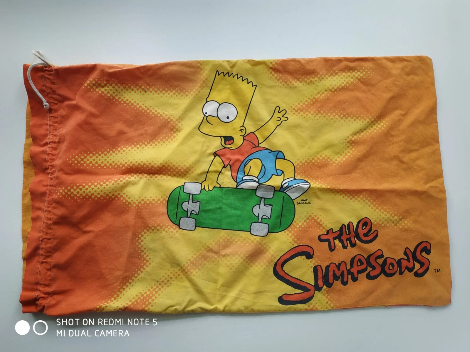 The Simpsons Bart worek poszewka na poduszke