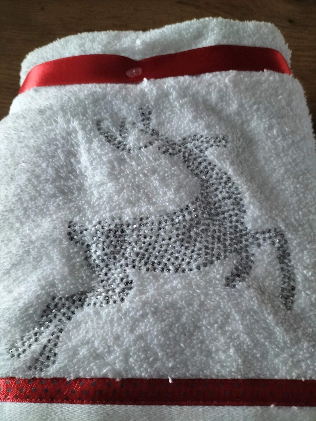 Ręczniki z motywem renifera 2 sztuki