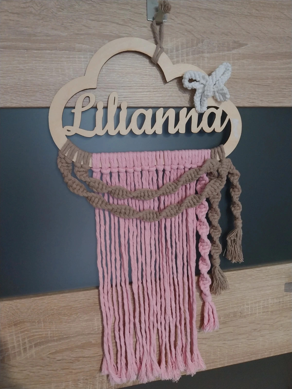 Łapacz snów z imieniem Lilianna handmade