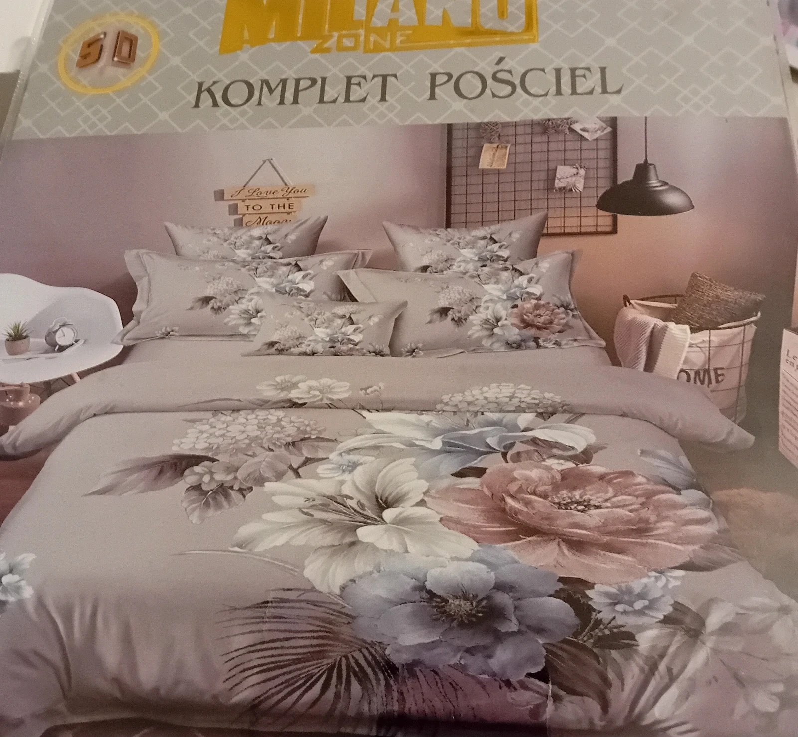 Komplet pościeli 4 częściowy 200x220