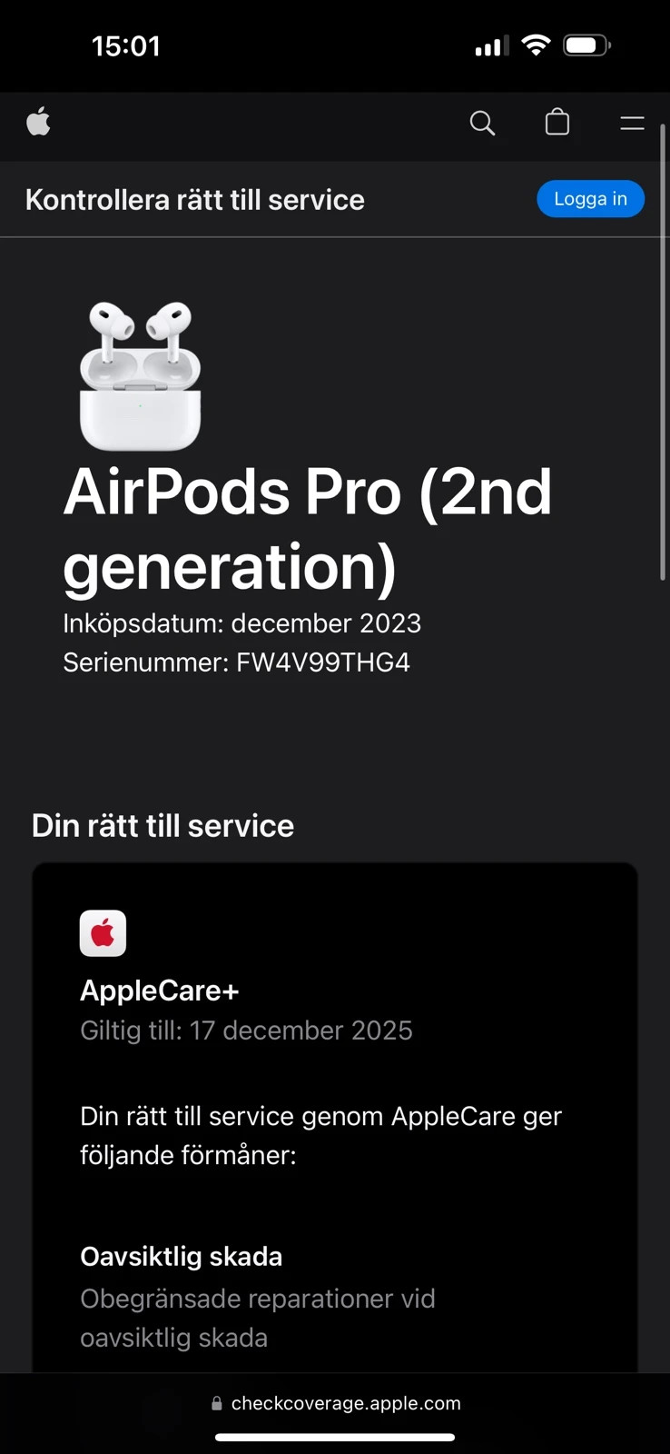 Apple AirPods gen2