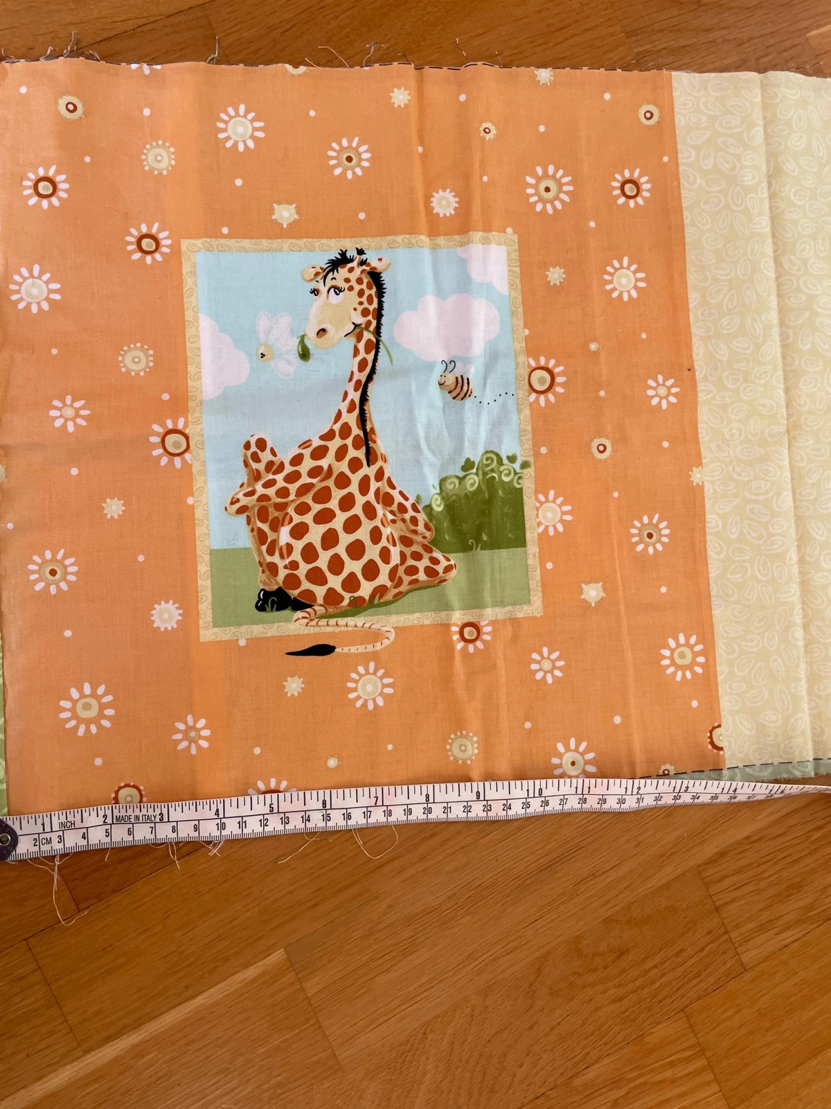 Giraffe fabric - tyg