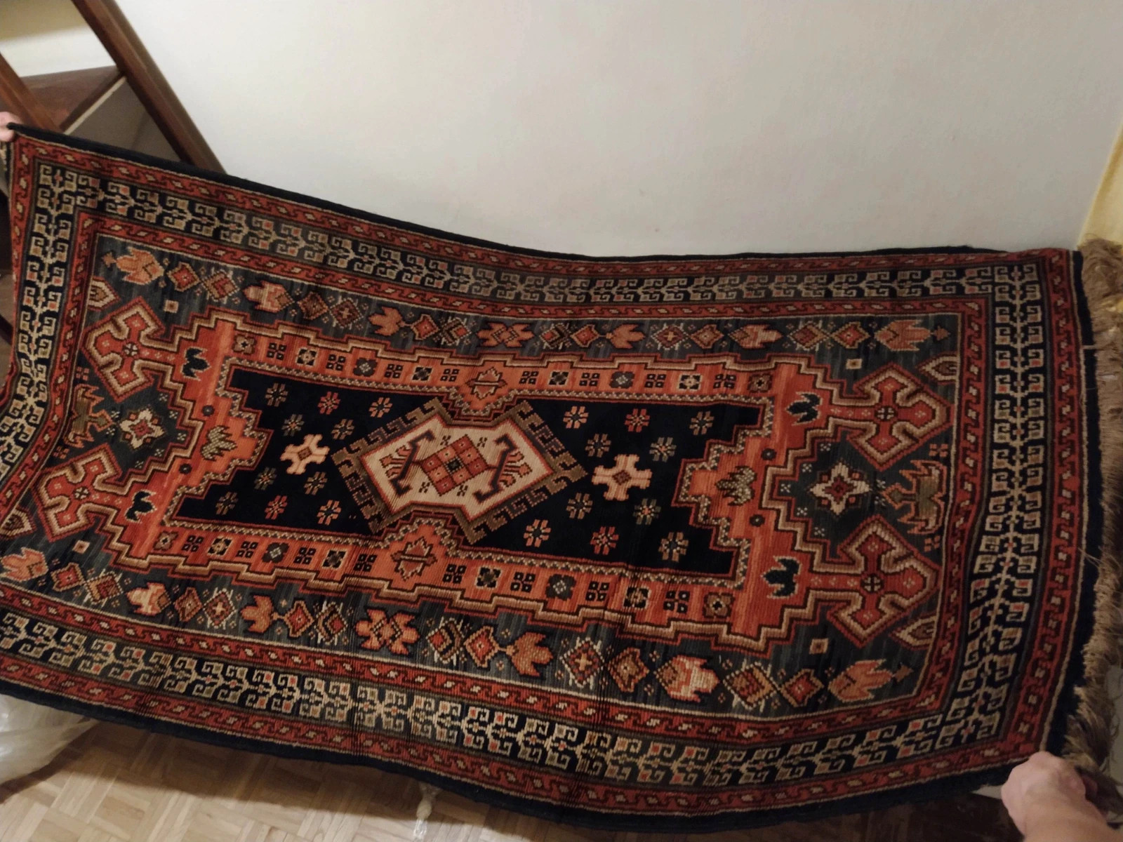 Dywan duży na ścianę kilim makata