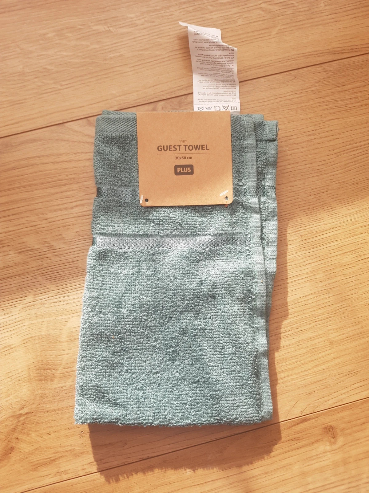 Nowy bawełniany ręcznik Jysk 30x50cm