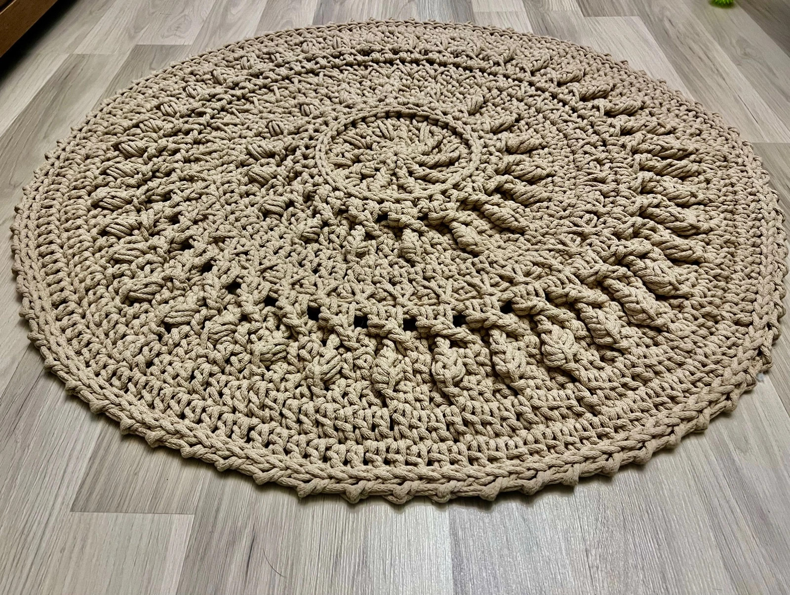 Dywan ręcznie robiony handmade mandala