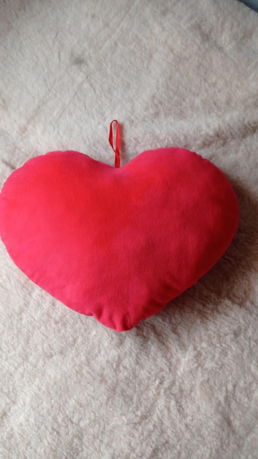 Duże serce poduszka na Walentynki