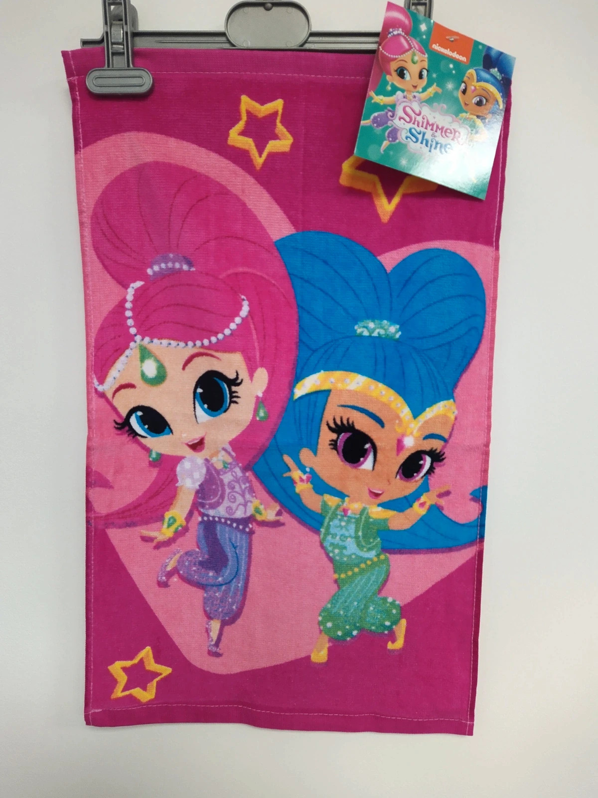 Nowy Ręcznik bawełniany Księżniczki Shimmer Shine 30x50