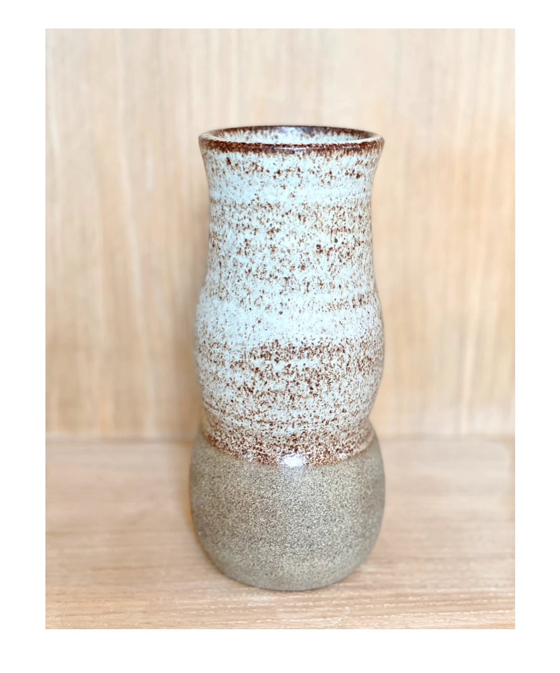 Handmade ceramic vase