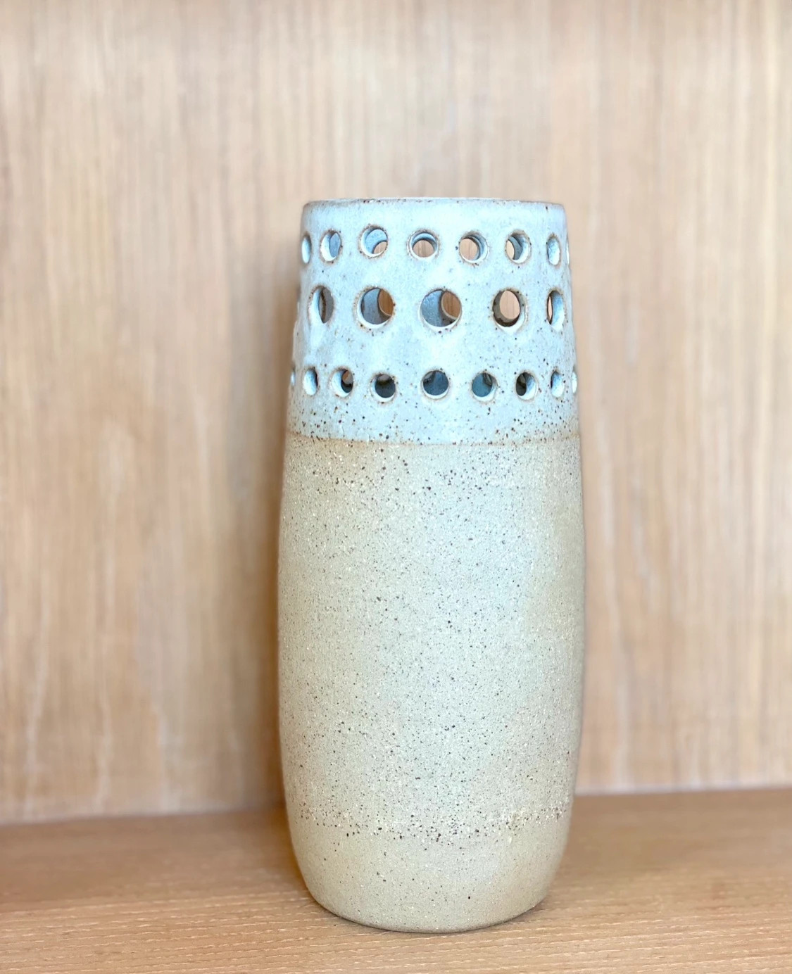 Handmade ceramic vase