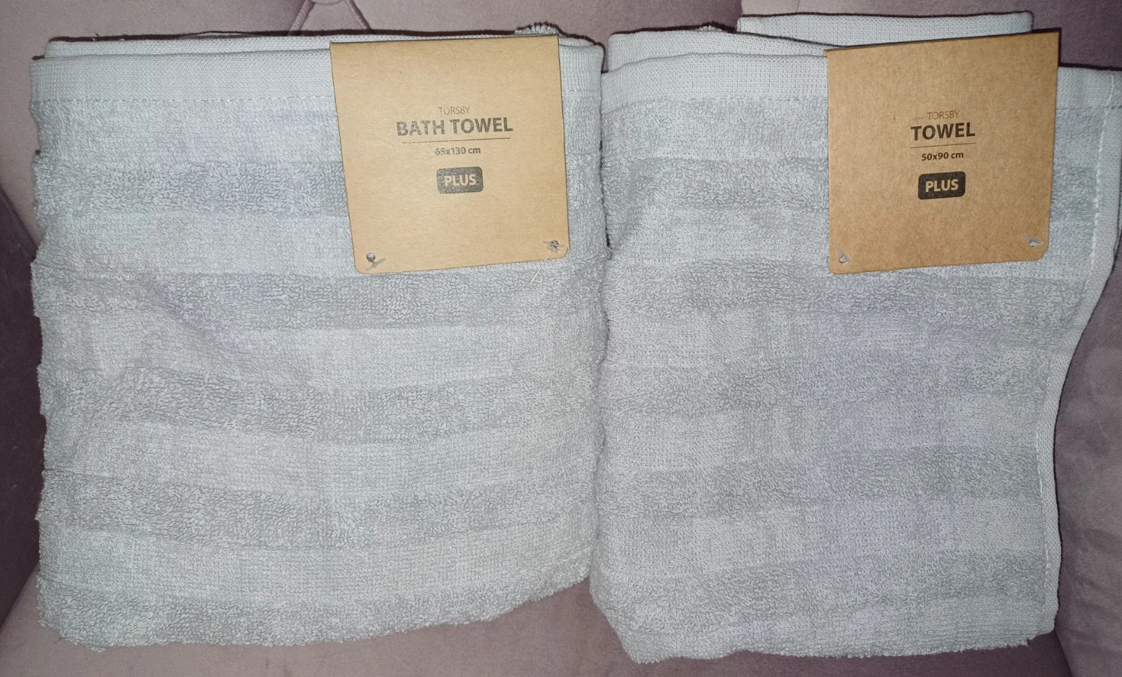 Ręczniki kąpielowe nowy zestaw 2 szt
