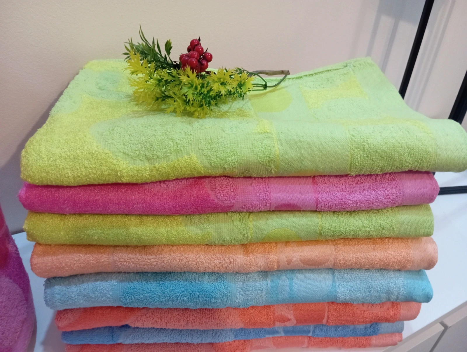 Ręcznik kąpielowy 100 % bawełna 140/70  cena za 1 szt