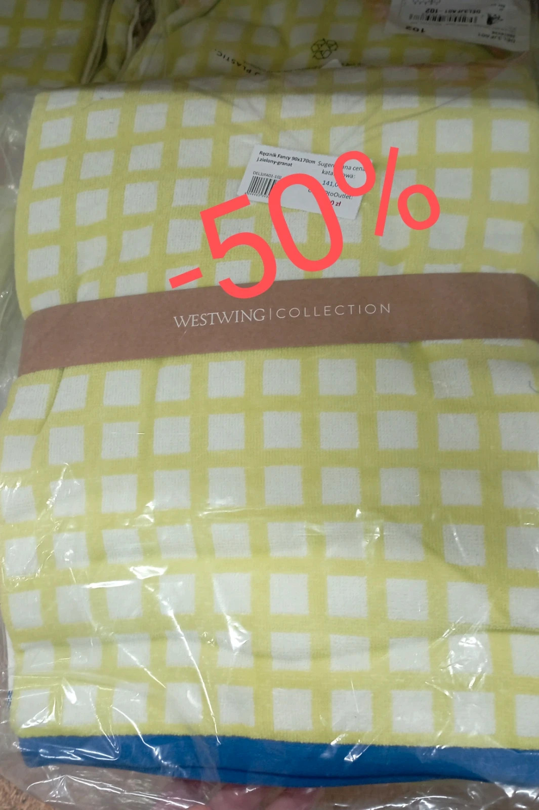 Ręcznik firmy Westwing  Oryginalnie zapakowany