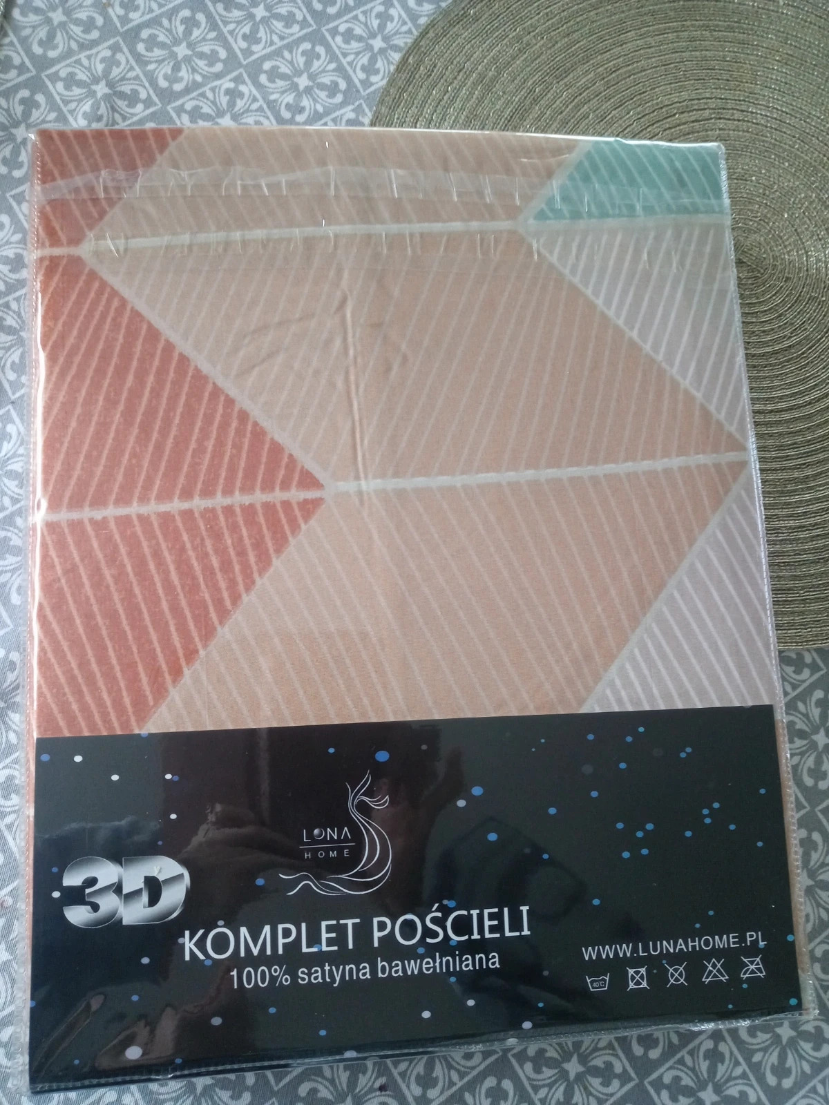 Komplet pościeli 200x220 satyna