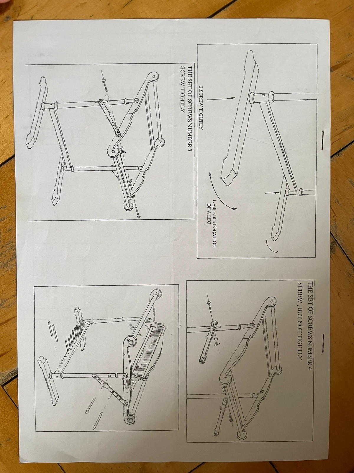 Krosno tkackie harfa Forte 80cm