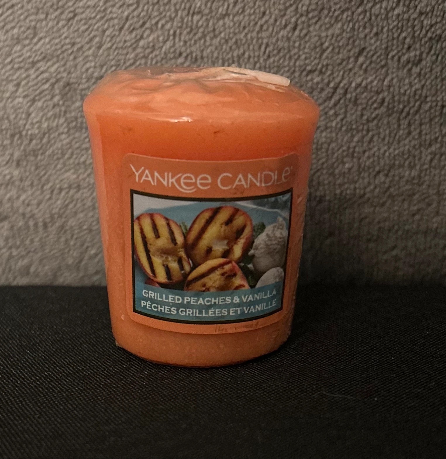 Yankee Candle grilled peaches  vanilla sampler