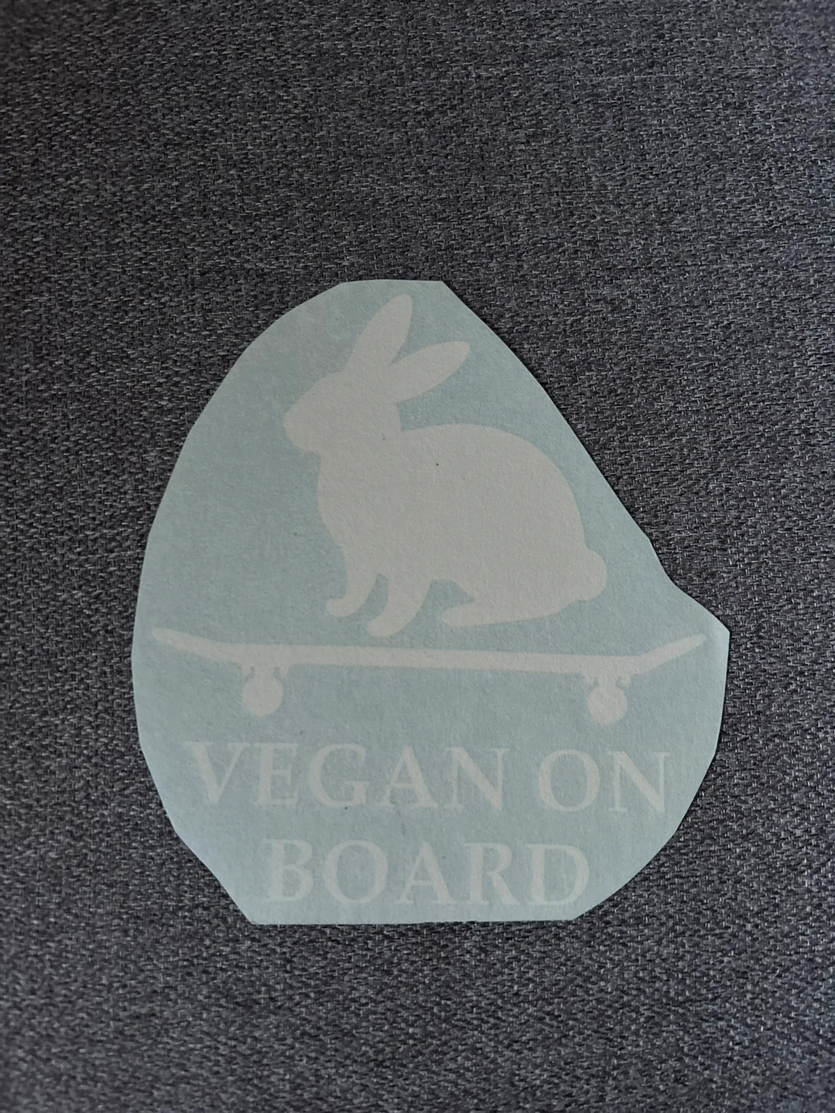 Wegańska naklejka na samochód // Vegan sticker