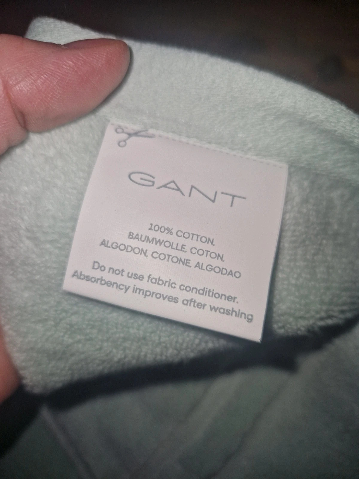 Nytt set GANT premium badlakan handuk o badrumsmatta