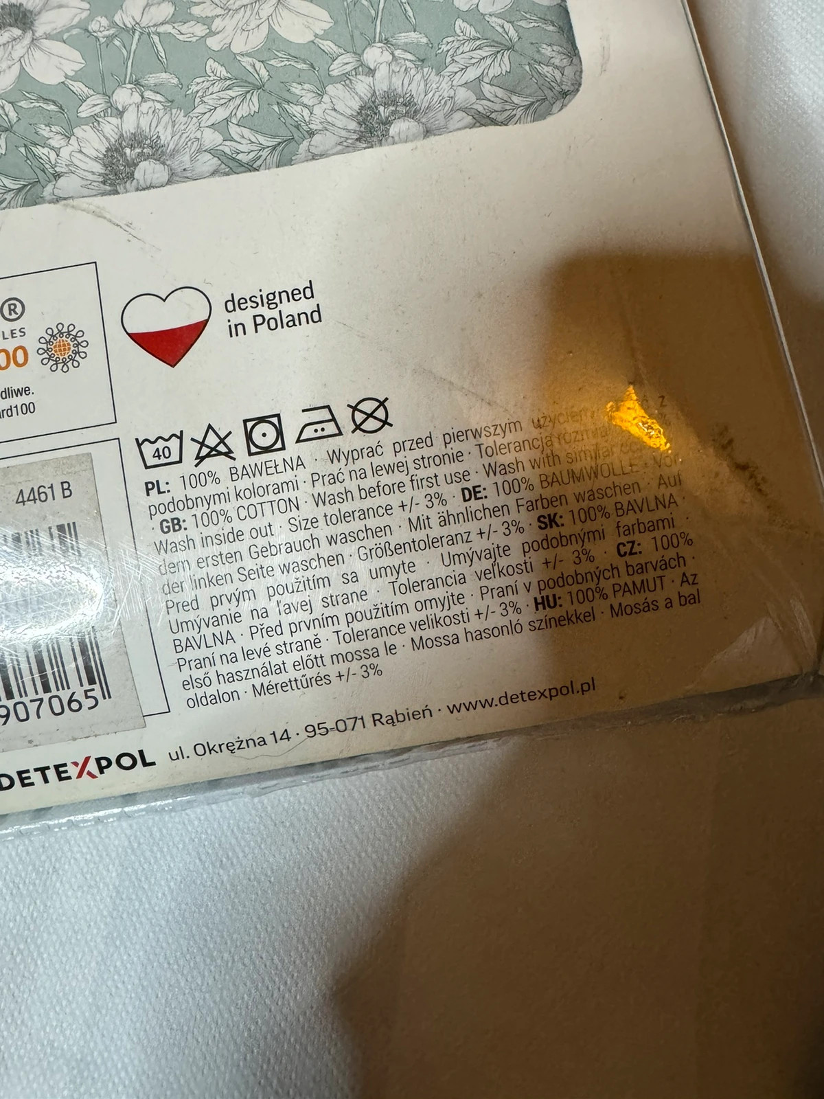 Pościel 100% bawełna z certyfikatem materiału produkt polski nie kurczy się w praniu
