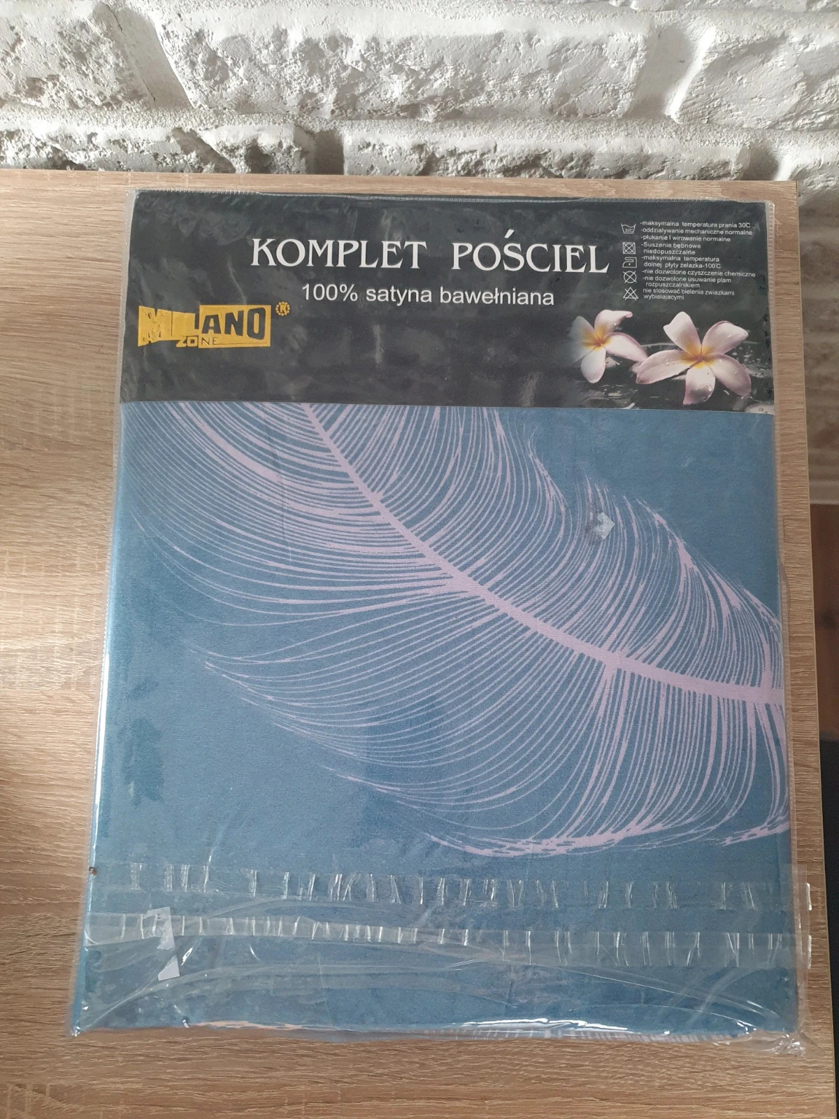 No pościel komplet pościeli 160x200 Milano Zone  prześcieradło zestaw prezentowy