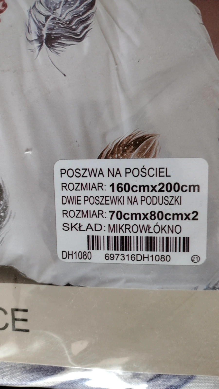 Nowy komplet poscieli