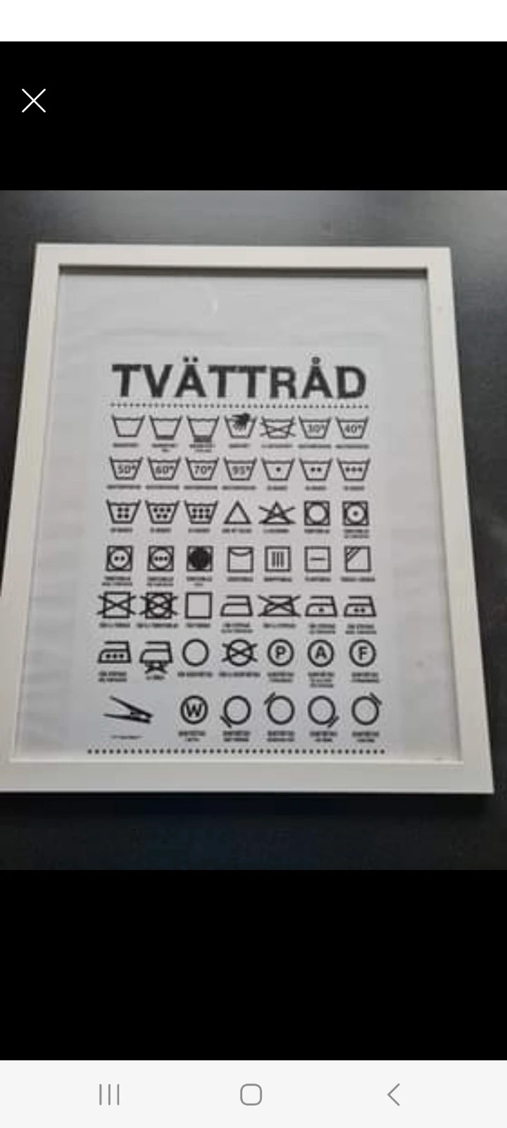 Tvättrådstavla