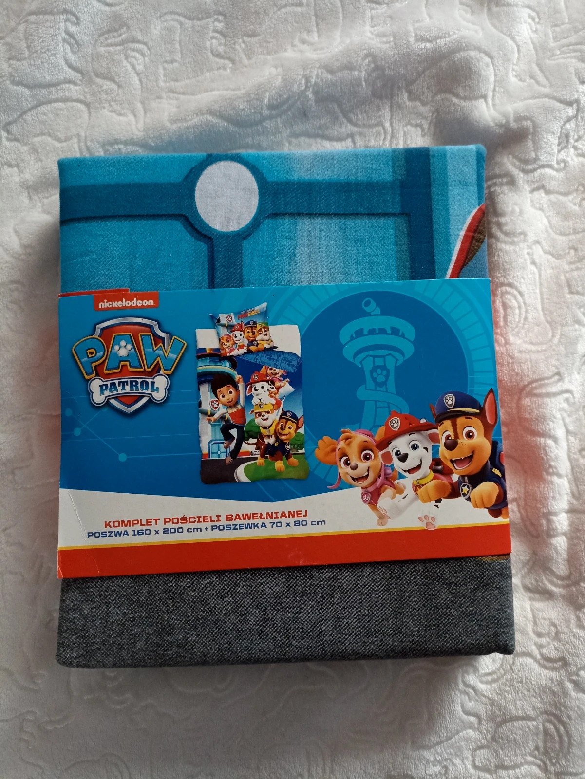 Komplet pościeli Paw Patrol 160/200