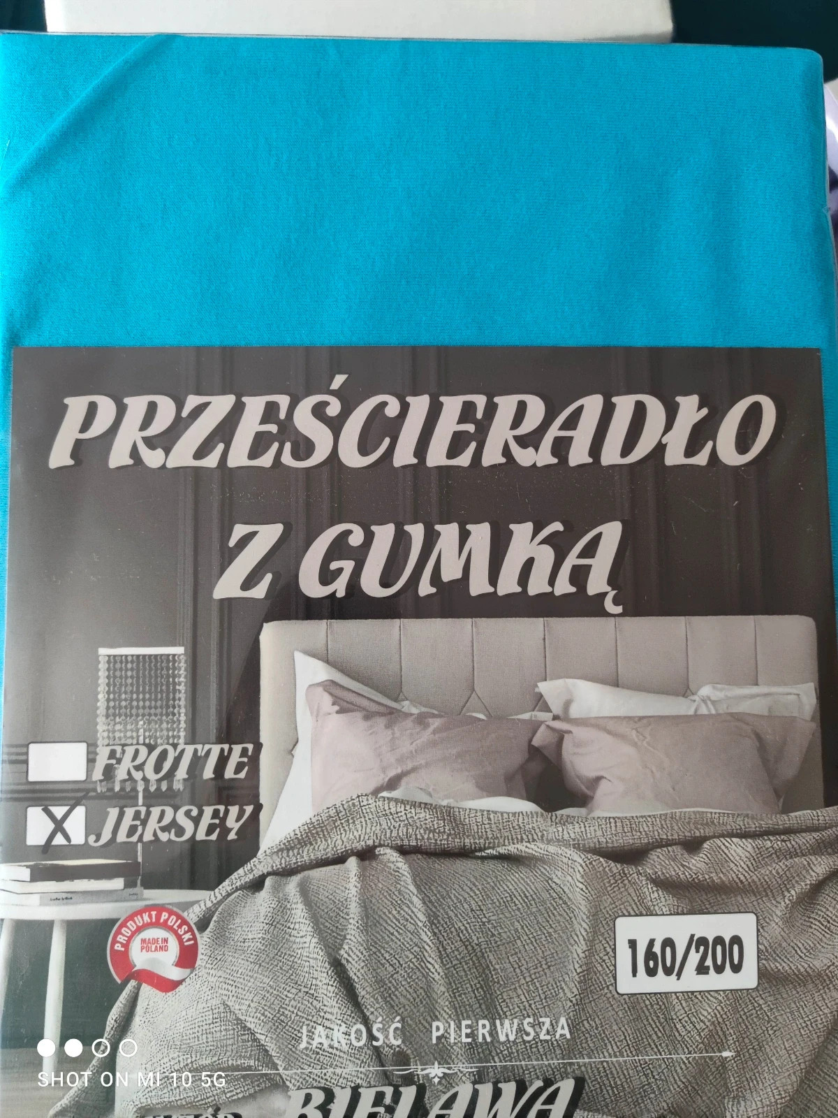 Prześcieradło 160/200 bawełna 100%