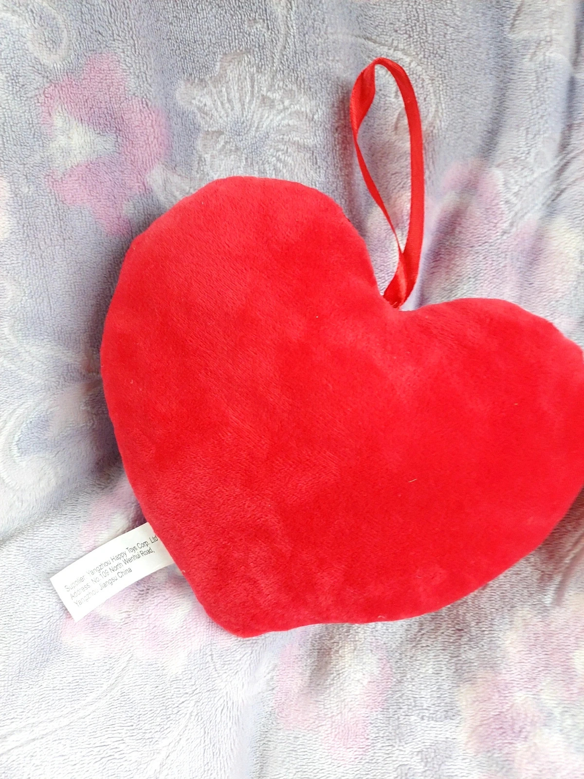 serce pluszowe dwustronne cekiny pluszak poduszka dekoracyjna