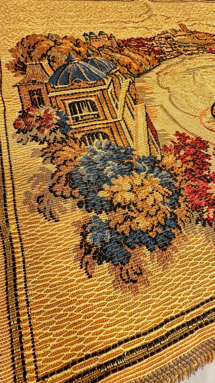 Gobelin makatka obrazek haftowany kilim