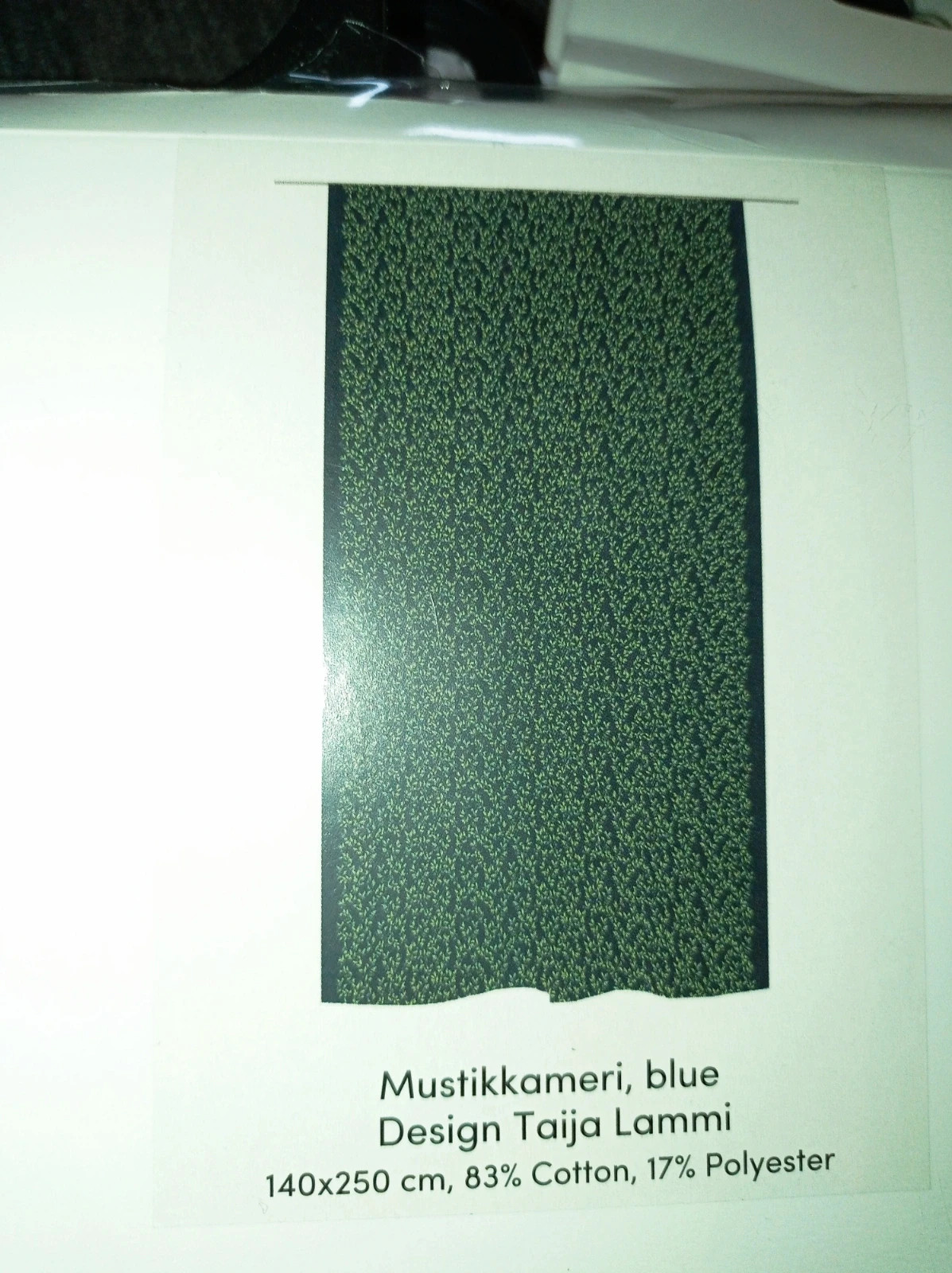 Design Finland Vallila Mustikkameri 140x250