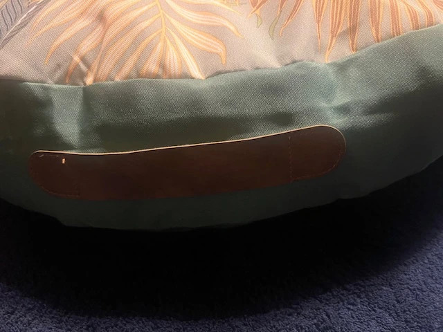 Poducha poduszka tarasowa ogrodowa Tukan z nadrukiem duża Nowa