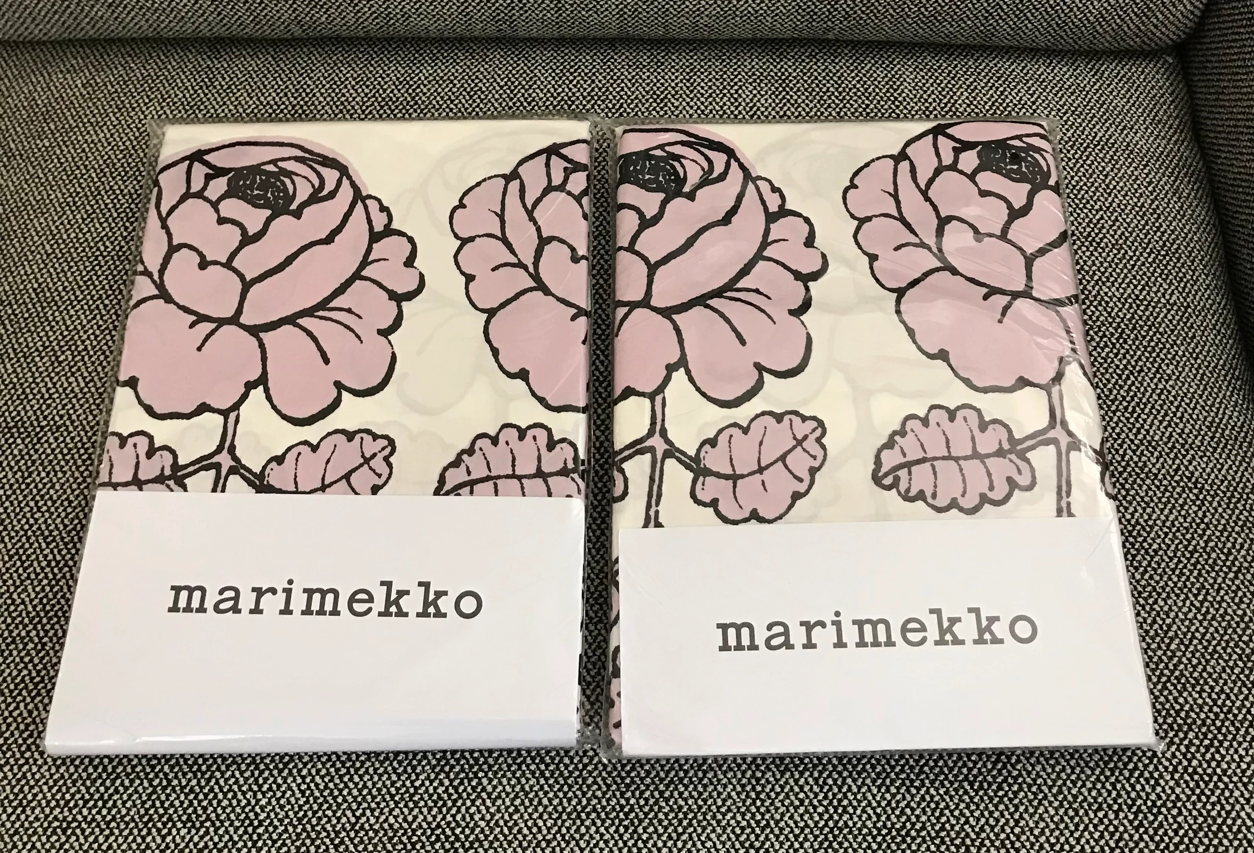 Marimekko Vihkiruusu pussilakanasetti 1kpl