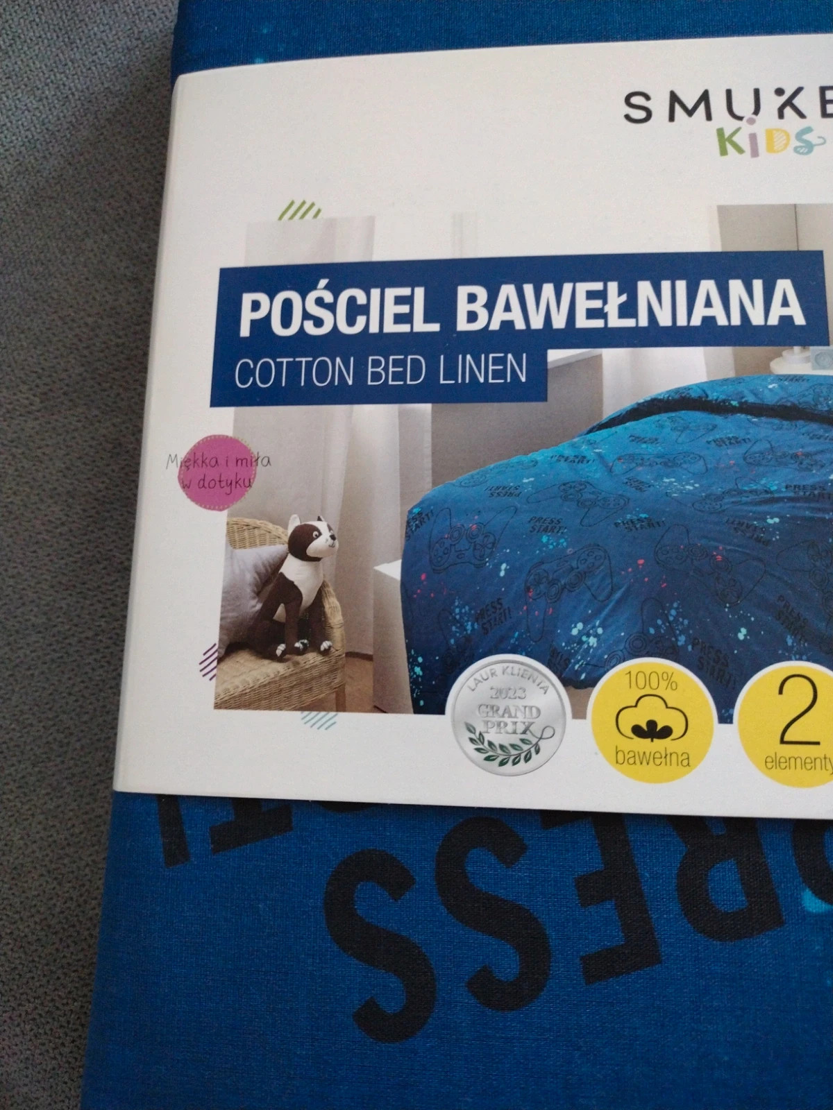 Pościel bawełniana dla dzieciwymiary 160/20070/80