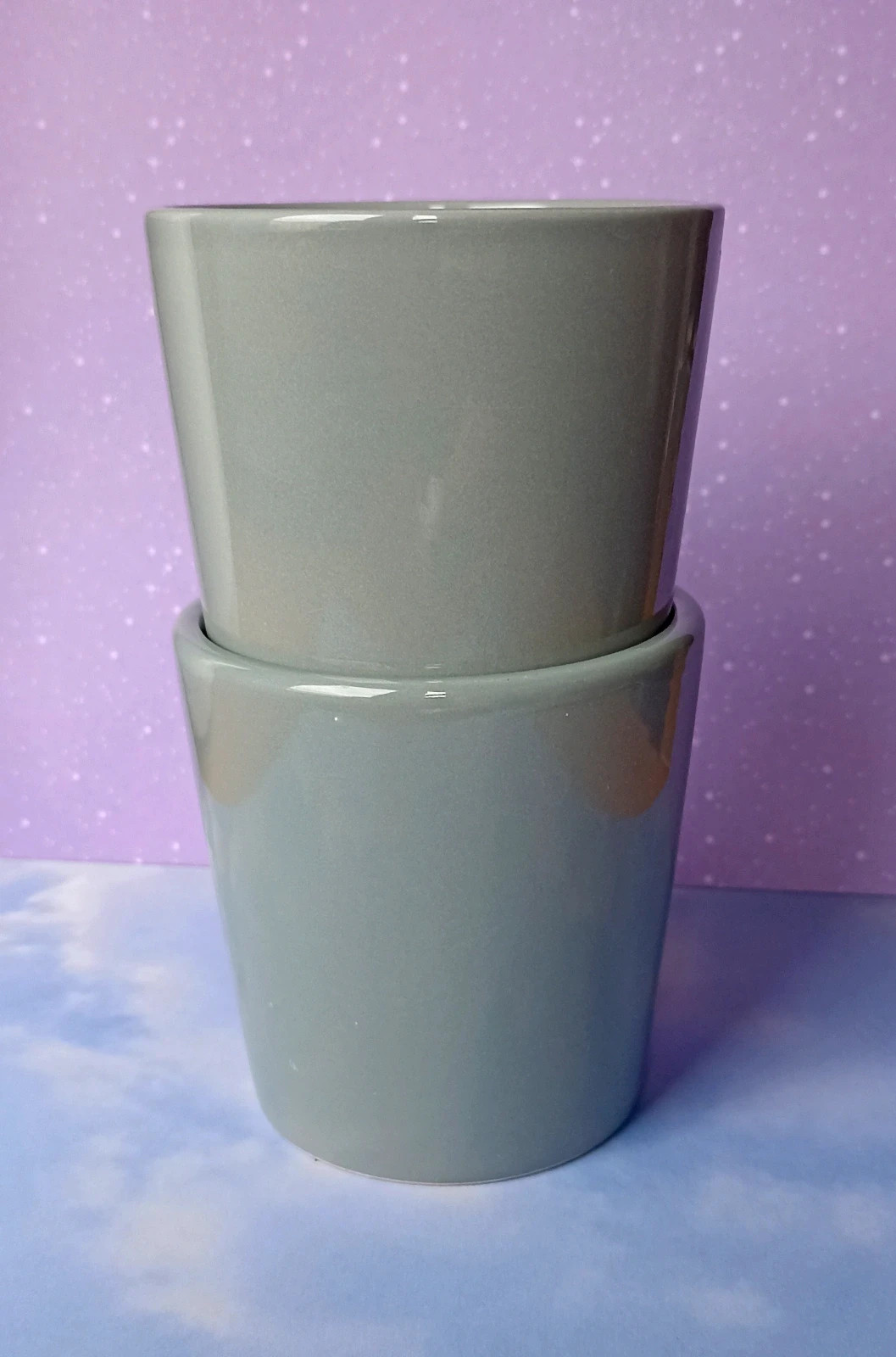 Kubek osłonka wazon ceramiczny 4szt