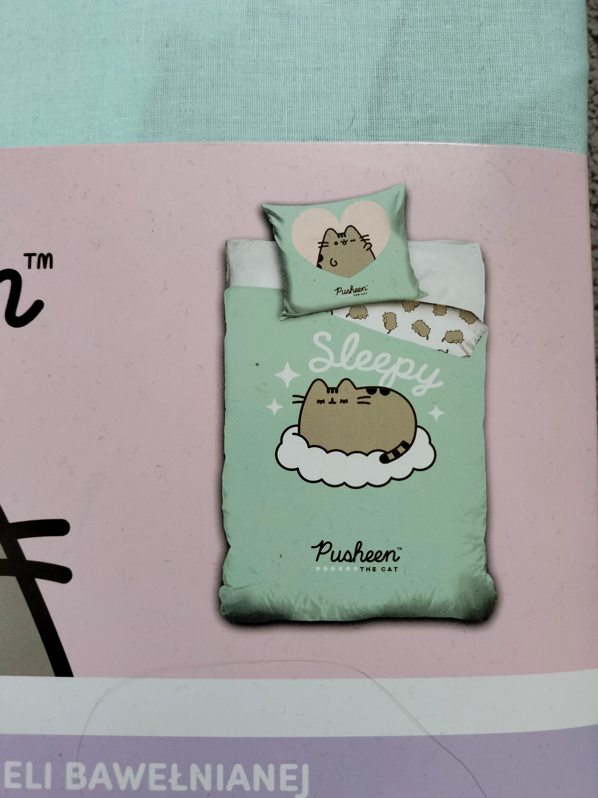 Pościel pusheen kot 160 x 200