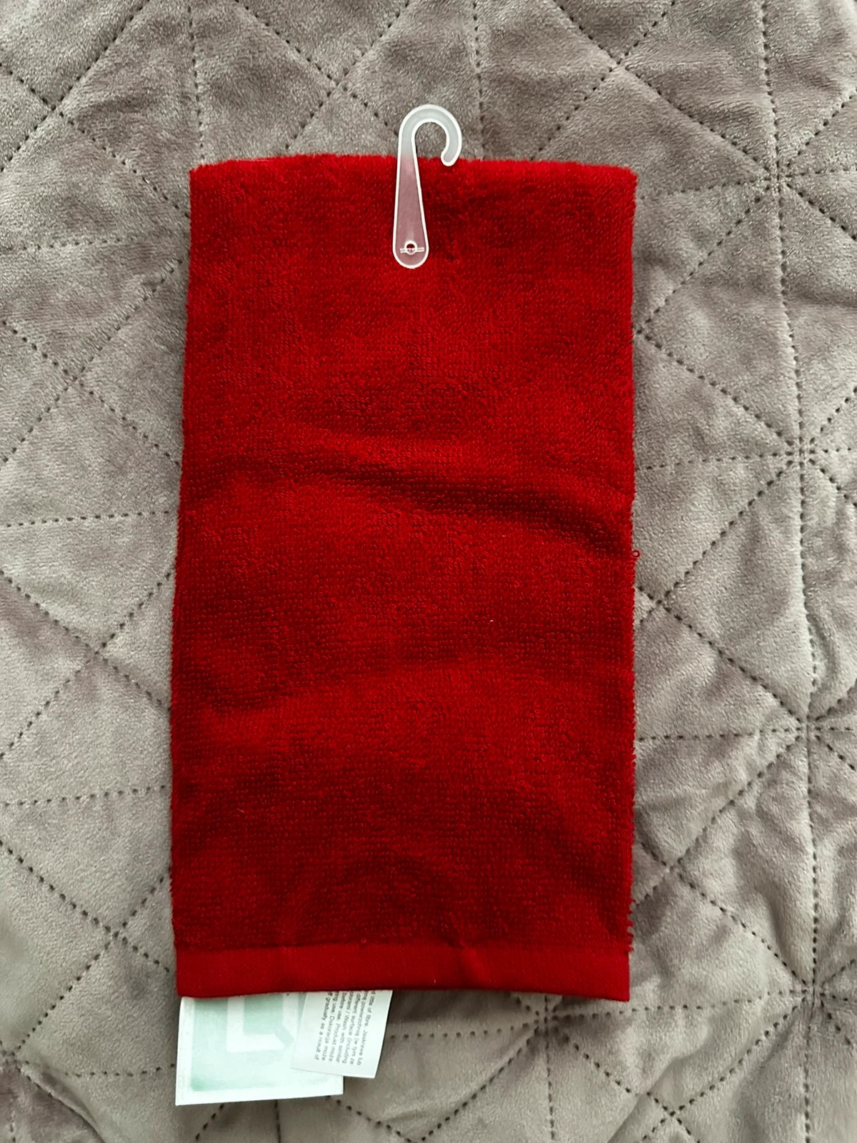 Czerwony mały ręcznik renifer
