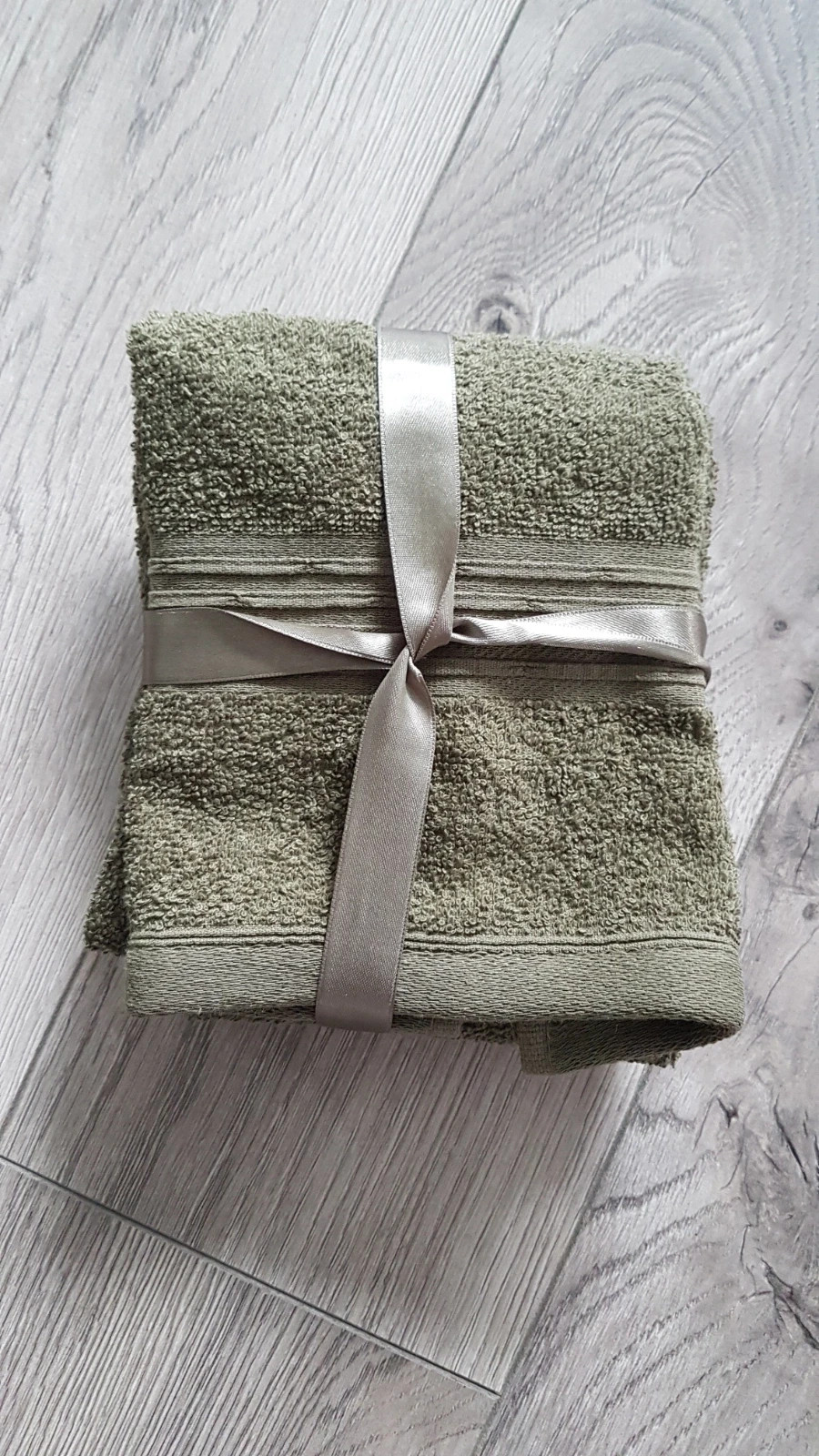 Homeyou ręczniki do rąk khaki zieleń 30x50 cm