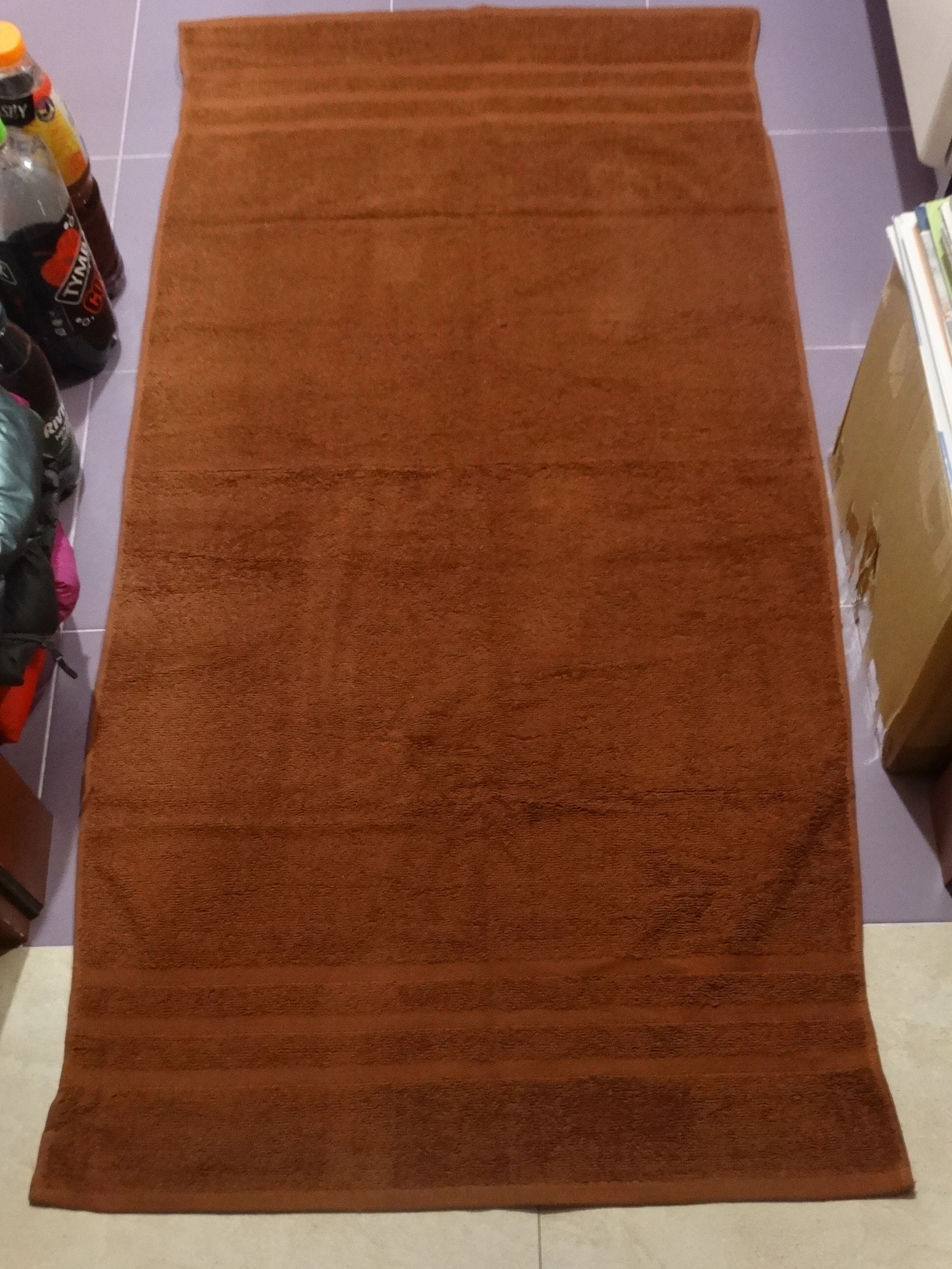 Ręcznik Helios brązowy / czekoladowy 70x140 Procera 100% bawełna Nowy