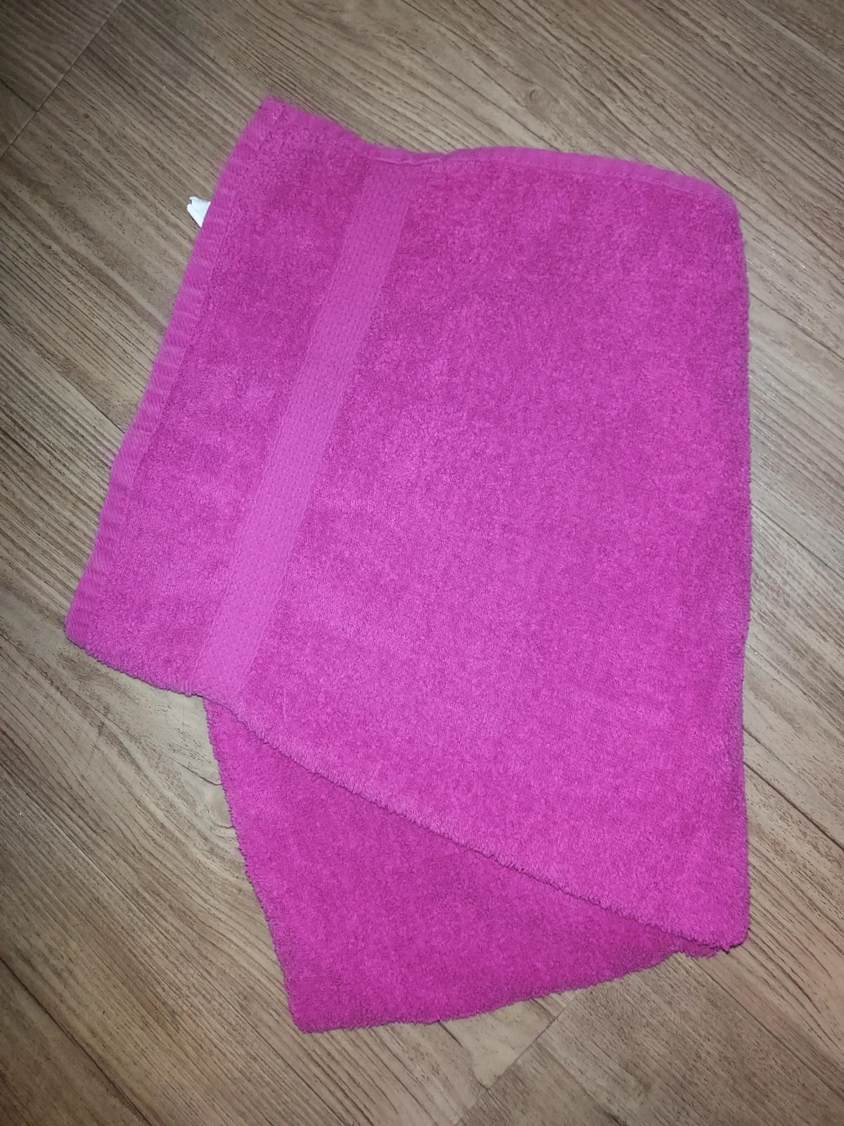 Duży ręcznik kąpielowy różowy