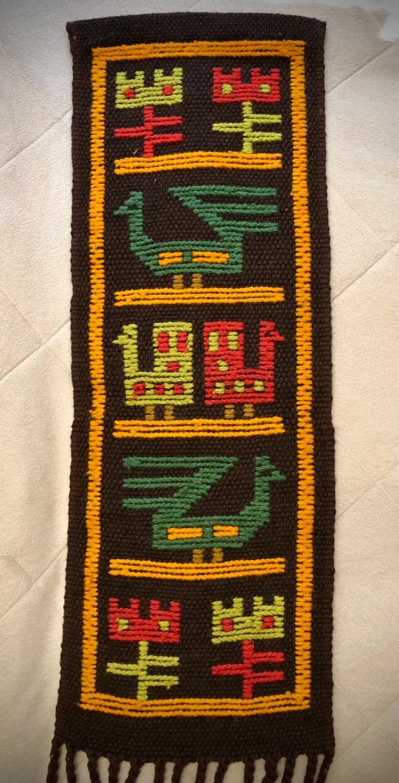 Kilim sumak makatka wełniany Cepelia