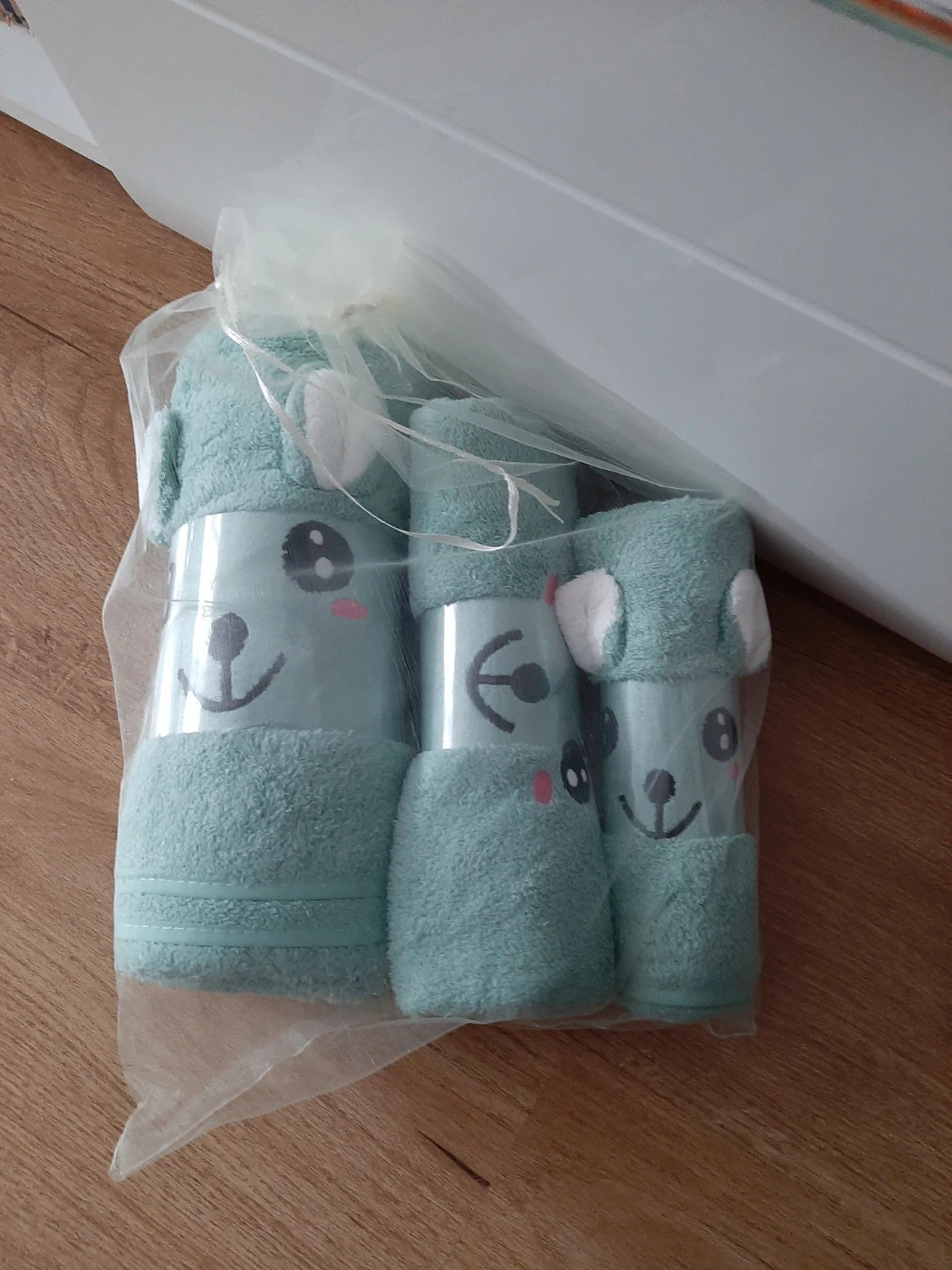 Ręczniki komplet dla dzieci