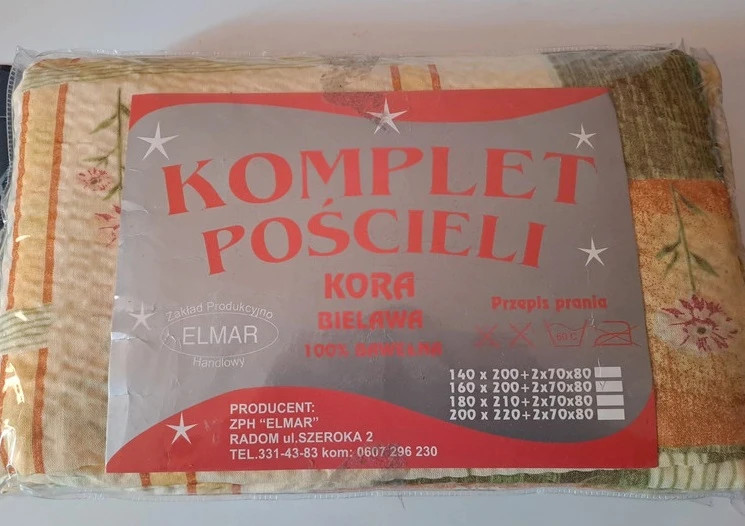 Pościel z kory Bielawa