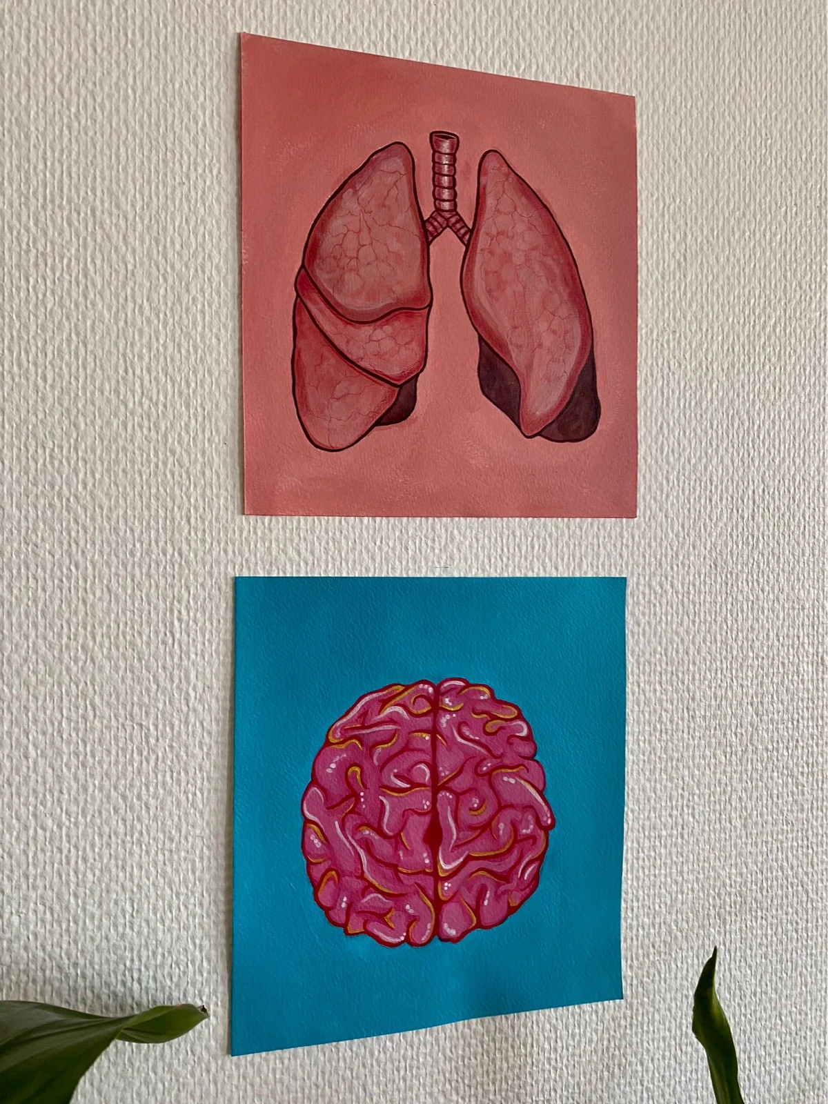 Acrylic paintings