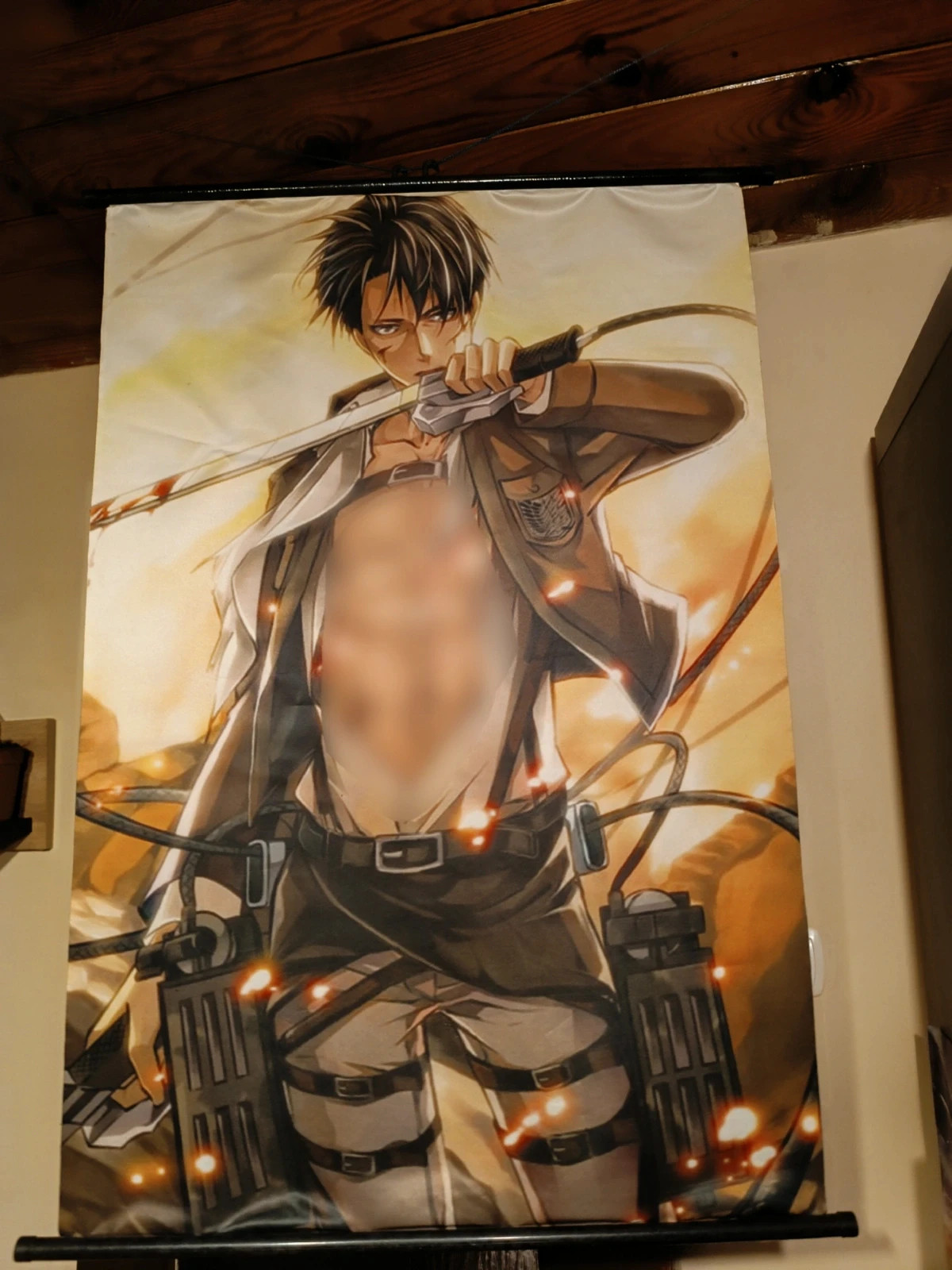 Levi attack on titan poster plakat