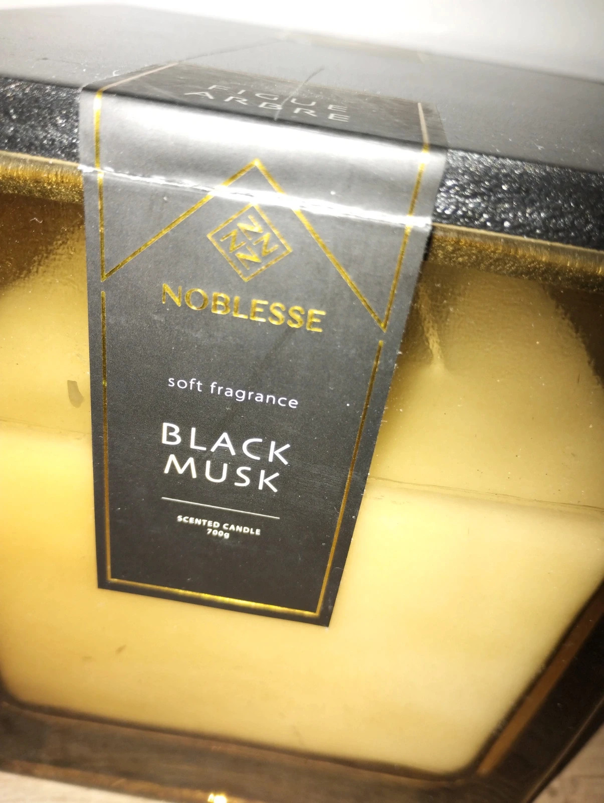 Duża świeca zapachowa Black Musk