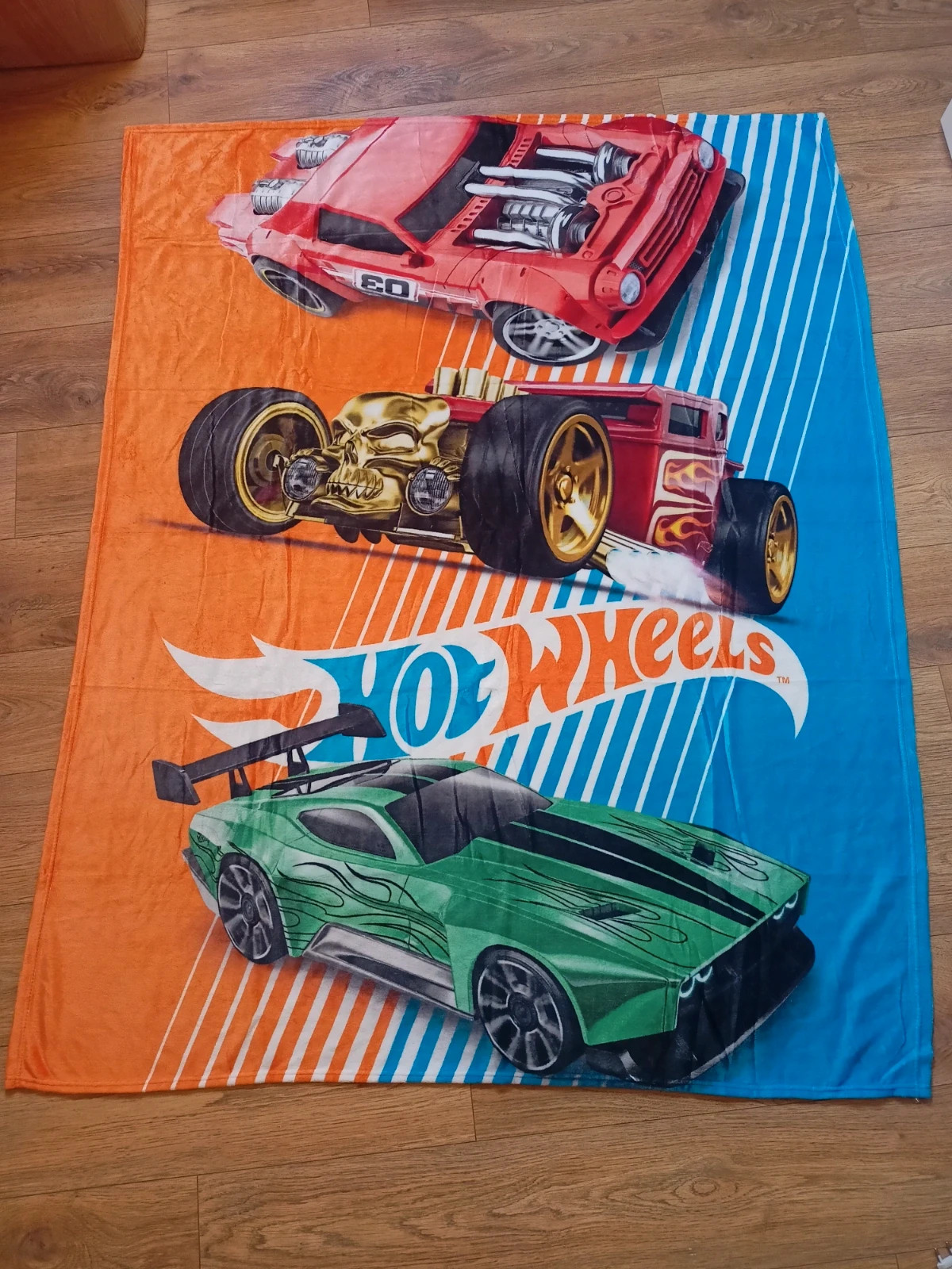 Koc Hot Wheels 130x160cm