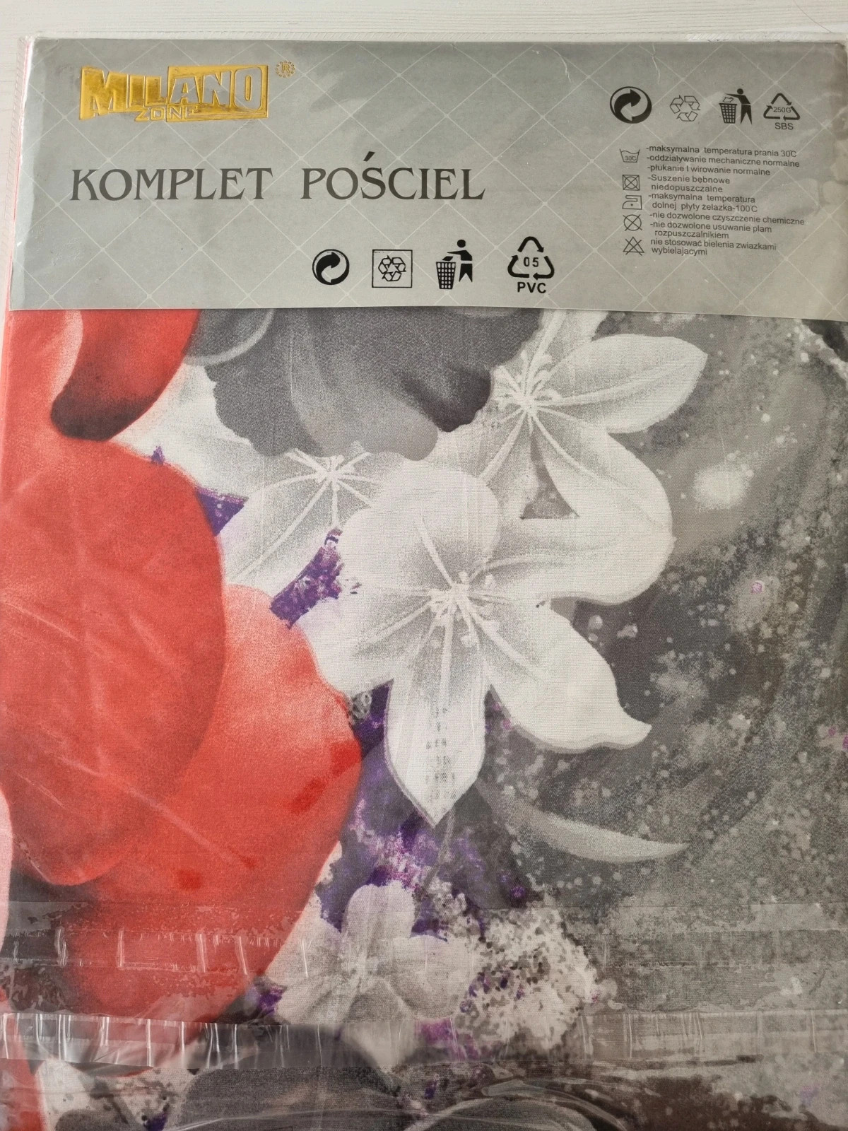 Komplet pościeli satyno-bawełnianej Milano Zone