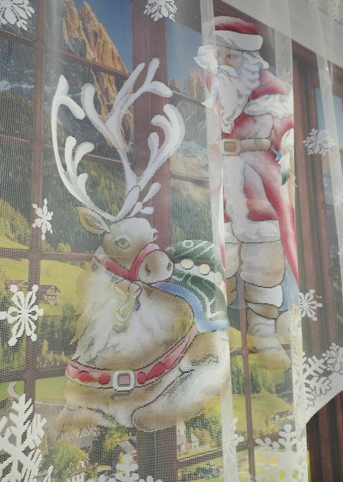 Firana Gotowa Świąeczna Mikołaj