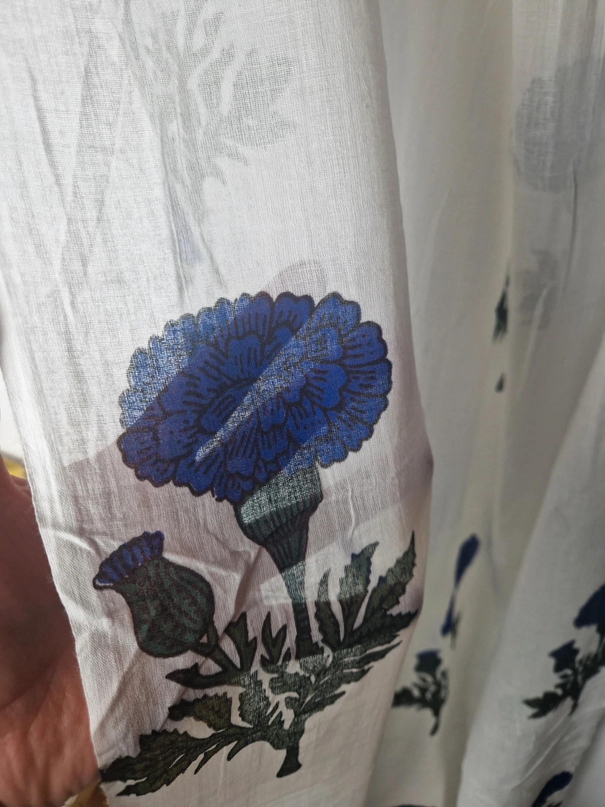 Cienka tkanina bawełniana z Indii na metry